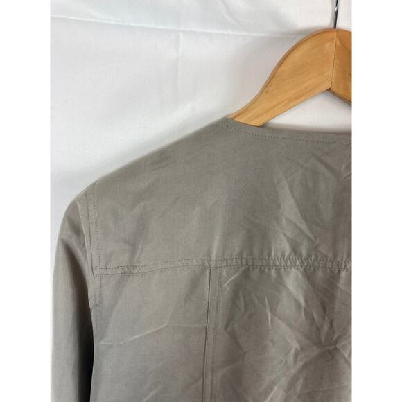 Vigoss Asymmetrical Zip Bomber Jacket Size Medium - Picture 6 of 7